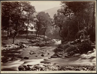 Watersmeet, il cottage e i ruscelli