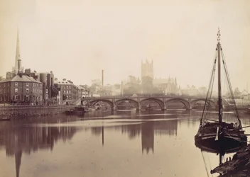 Worcester. Dal Severn, 1870s