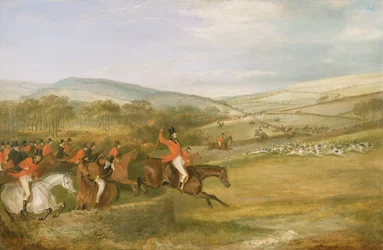 La caccia di Berkeley, a piena corsa, 1842