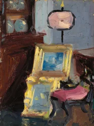 Interno con una Sedia