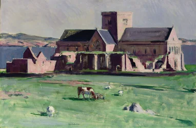 Abbazia di Iona da nord-ovest