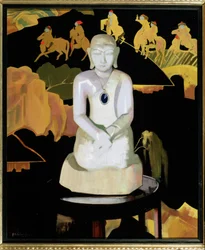 Il Buddha (nero e oro), ca. 1929-30