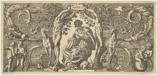 Udito (Auditus), da Quinque Sensuum (Cinque Sensi)