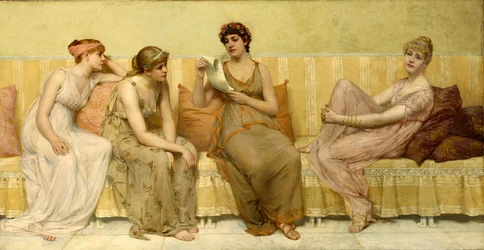 Lettura della storia di Enone
