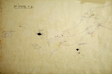 Mappa (penna e inchiostro su carta)