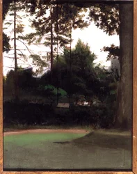 Un angolo del giardino