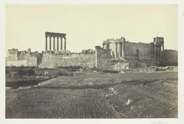 Baalbec, dal sud, 1857