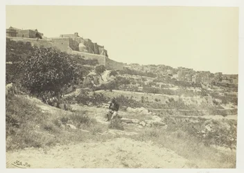 Betlemme, con la Chiesa della Natività