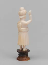 Pedone nero, pezzo degli scacchi, India