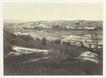 Gerusalemme, dal Monte degli Ulivi, No.1, 1857