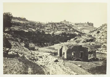 Gerusalemme dal Muro di En-Rogel, 1857