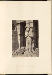 Colonne Osiride a Medinet Habou, Tebe