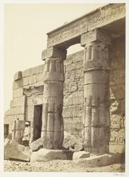 Portico del Tempio di Goorneh, 1858-62