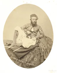 Ritratto, costume estivo turco