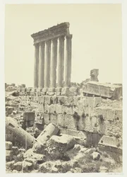Le Grandi Colonne di Baalbek, 1857
