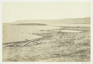 La riva nord del Mar Morto, 1857