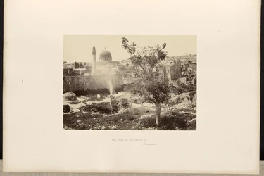 La piscina di Bethesda, ecc., Gerusalemme