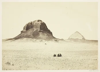 Le piramidi di Dahshoor, 1857