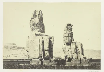 Le statue di Memnon, Piana di Tebe