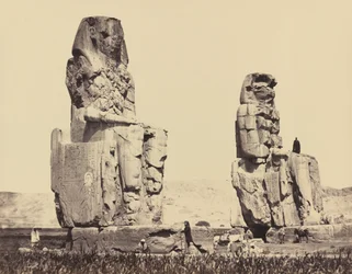 Le statue della pianura, Tebe