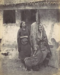 Tre donne indiane orientali