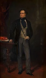 Ritratto di Edward Stanley, 14° Conte di Derby (c.1820-69)