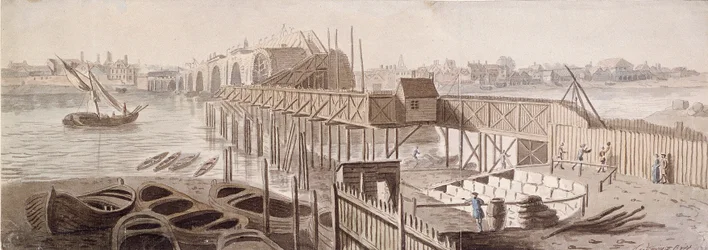 Costruzione del Blackfriars Bridge