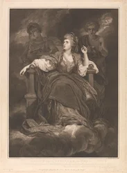 Mrs. Siddons nel ruolo della Musa Tragica