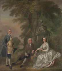Jonathan Tyers, con sua figlia Elizabeth e suo marito John Wood