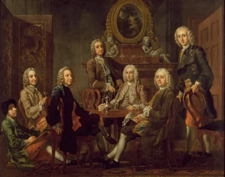 Ritratto di un gruppo di gentiluomini, con l