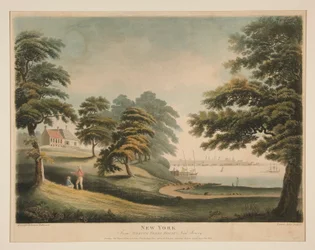 New York (dalla Hobuck Ferry House, New Jersey)