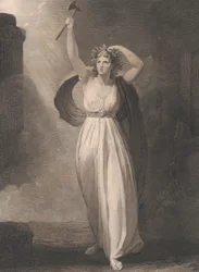 Cassandra furiosa Shakespeare, Troilo e Cressida, Atto 2,..., prima pubblicazione 1795, ristampa 1852