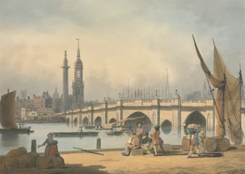 Ponte di Londra e il Monumento