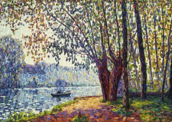 Mattinata di sole sulle sponde del Loing; Soleil du Matin au Bord du Loing