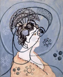 Trasparenza, 1930 circa (guazzo e inchiostro su matita)