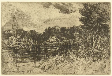 Il fiume Test a Longparish