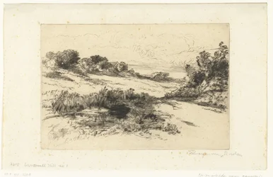Paesaggio collinare vicino a Swanage