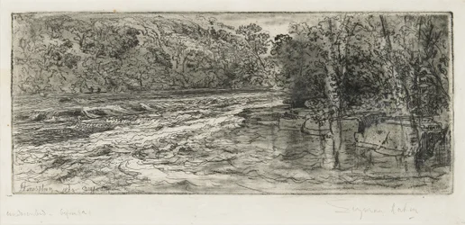 Un luogo probabile per un salmone, 1889