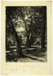 Giardini di Kensington, n. I (piccola lastra)