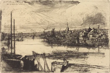 Vecchia Chelsea, dalla finestra di Whistler (Battersea Reach)