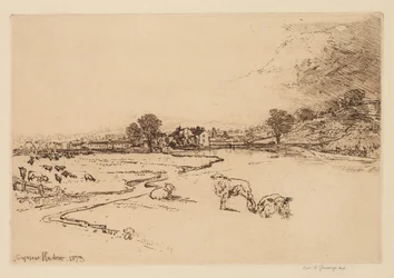 Abbazia di Sawley, 1873