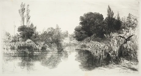 Share Mill Pond, 1860