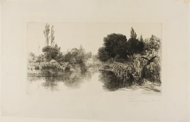 Stagno di Shere, No. II (grande lastra)