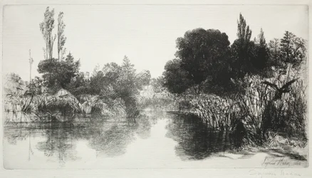 Shere Mill Pond, No. 11 La Grande Lastra