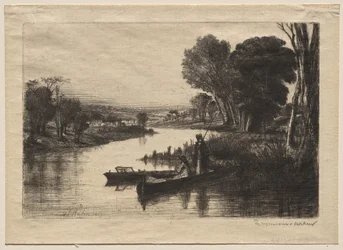 Pescatori del Tamigi (Prima lastra)