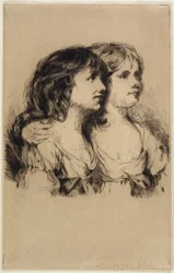 I gemelli-Sarah e Anne Haden (No. 2), 1885