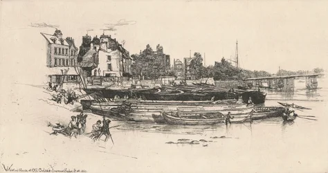 La casa di Whistler nella vecchia Chelsea