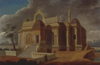 Mausoleo con elefanti di pietra
