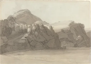 Una Costa Rocciosa a Coombmartin, Devon (Baia di Combe Martin)