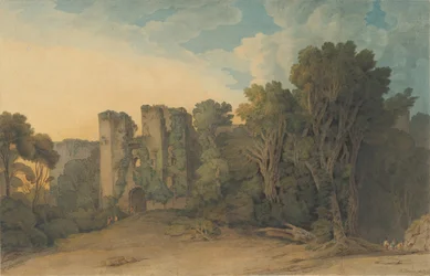 Castello di Berry Pomeroy nella contea di Devon, 1775-1805